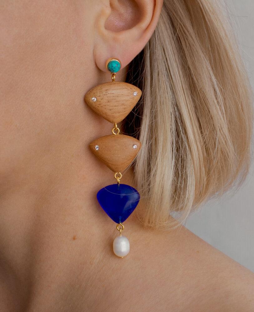 kolore three lotos earrings2