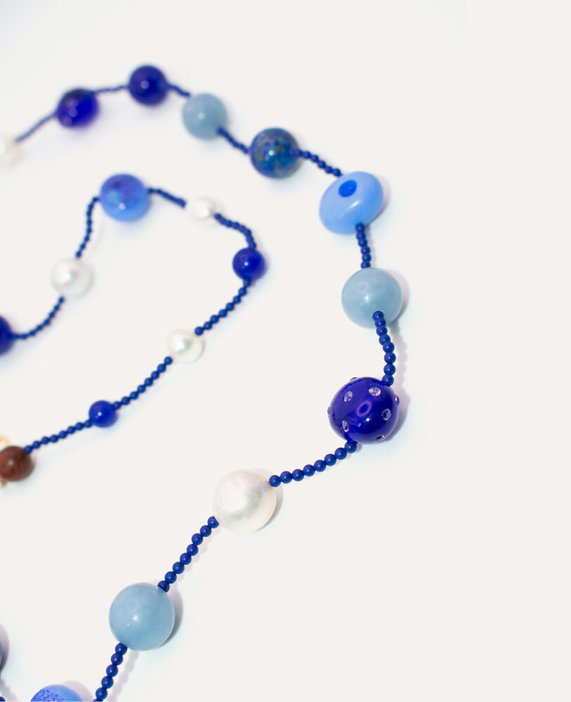 kolore necklace blue line2